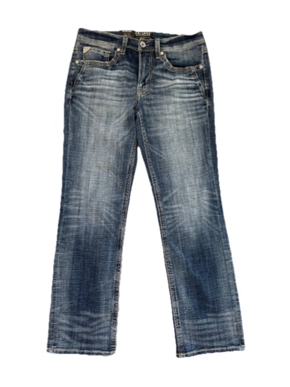 NWT SALVAGE SUPPLY CO. Regular Fit MAYHEM Performance Blue JEANS 31 x 32